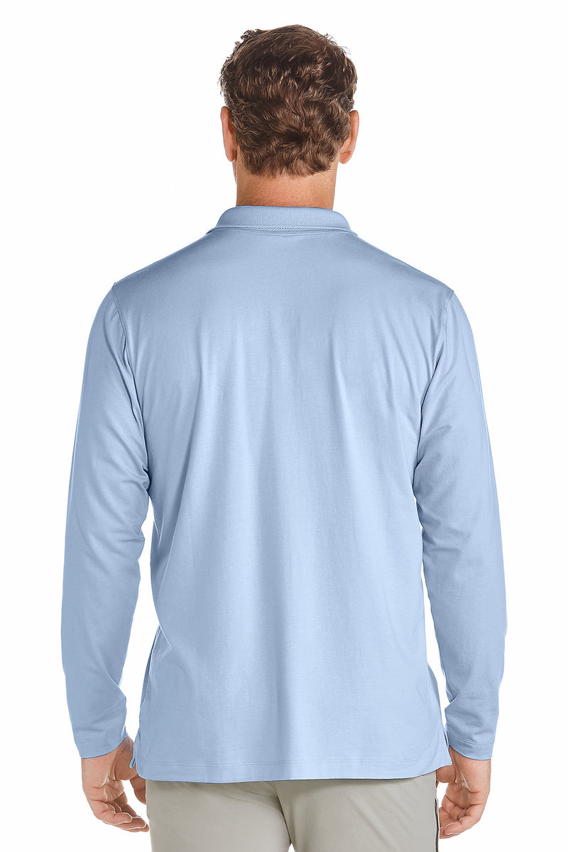 Polo Weekend anti-UV - Homme  - Bleu clair