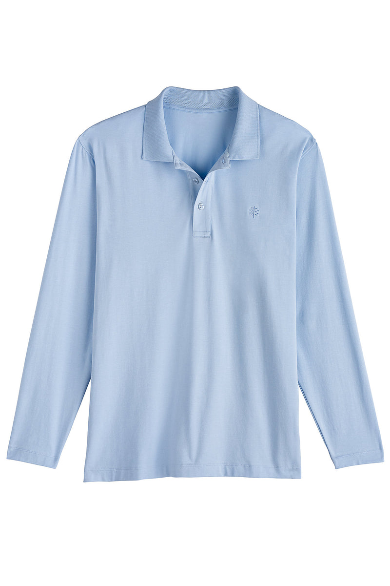 Polo Weekend anti-UV - Homme  - Bleu clair