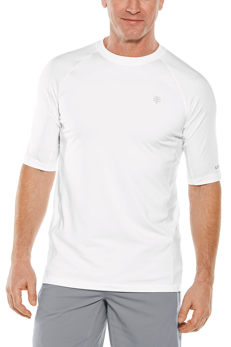 Tee shirt de sport anti-UV - Blanc