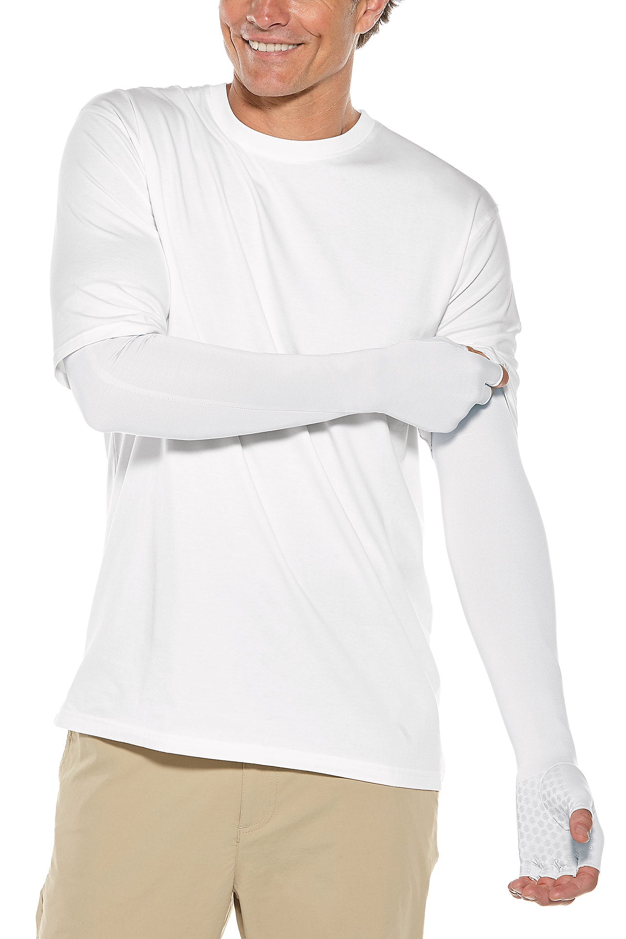 Manchettes D'Été Sans Doigts – 2 Paires Ultra Fines En Maille, Protection UV | Pour Conduite, Sport, Plein Air | Taille Unique Élastique