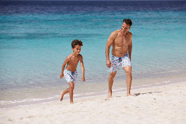 Short de bain Hommes anti-UV FLAMINGO