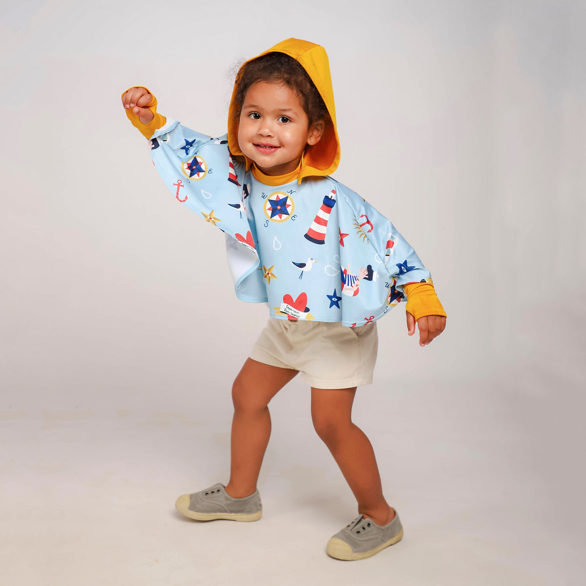 Cape enfant anti-UV & écologique "El Capitan"