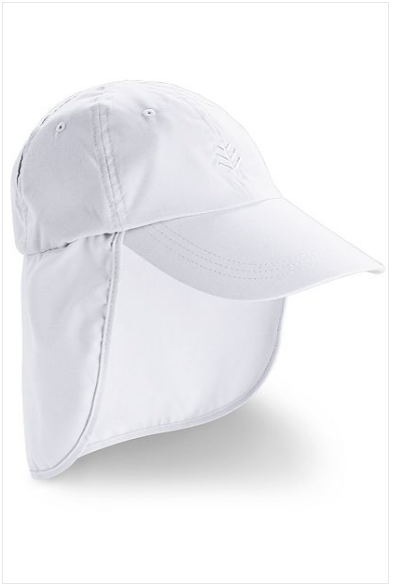 Casquette de sport anti-UV - Protège nuque - *Beige* - Unisexe