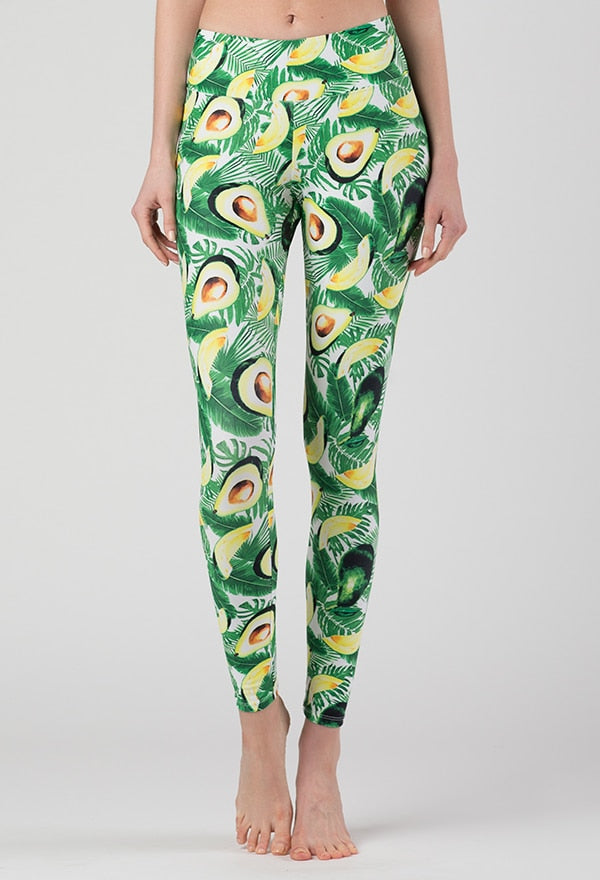 Leggins de plage & yoga anti-UV - Reese - Avocado