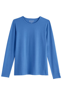 Tee shirt manches longues anti-UV - Bleu