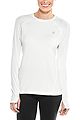 Tee shirt de sport manches longues anti-UV - Blanc