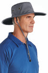 Chapeau avec bord large anti-UV - Unisexe