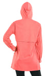 Chemise longue de plage anti-UV - Rose