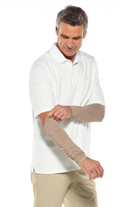 Protection bras anti-UV - Hommes - Taupe foncé