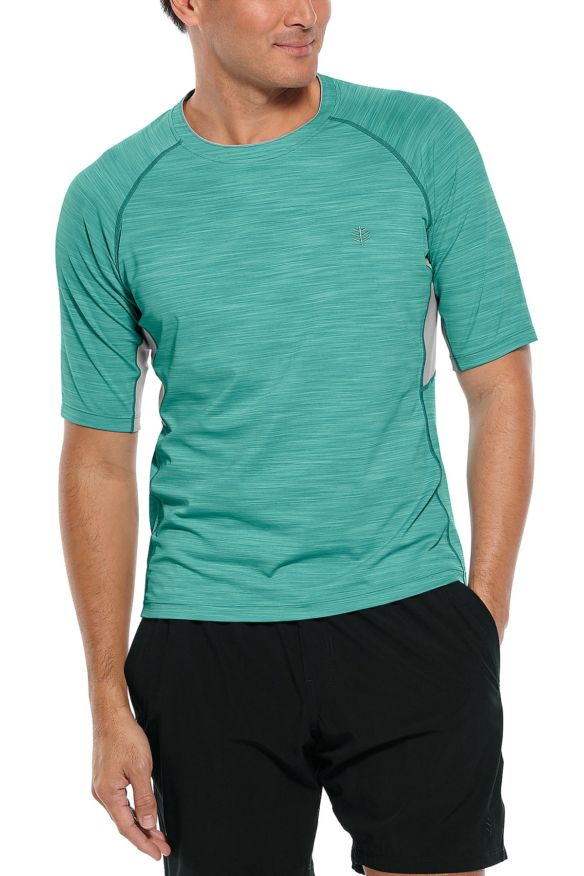 Tee Shirt de bain anti-UV - vert