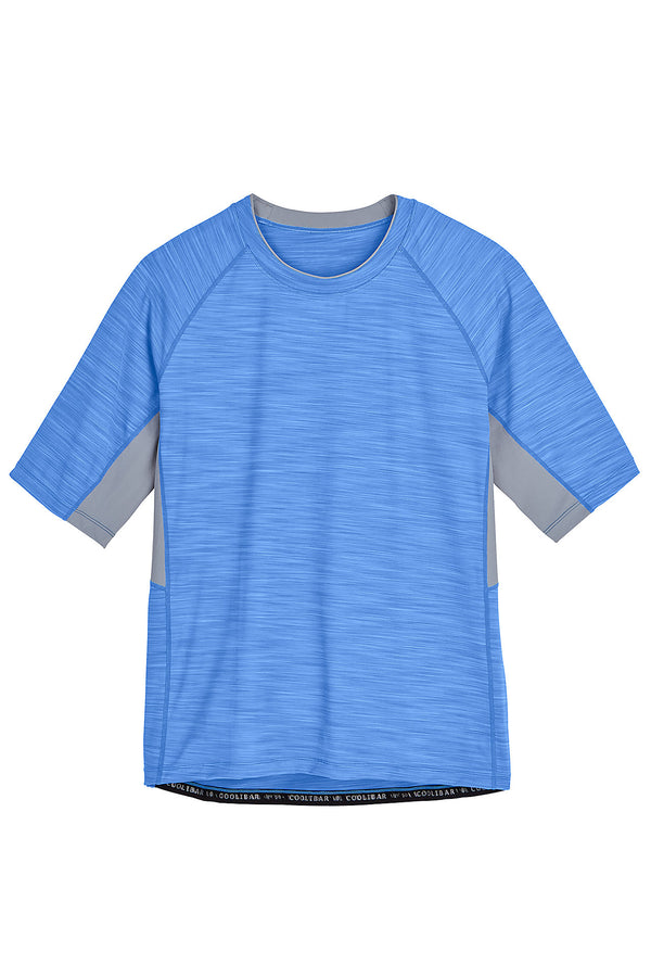 Tee Shirt de bain anti-UV - Bleu