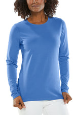 Tee shirt manches longues anti-UV - Bleu