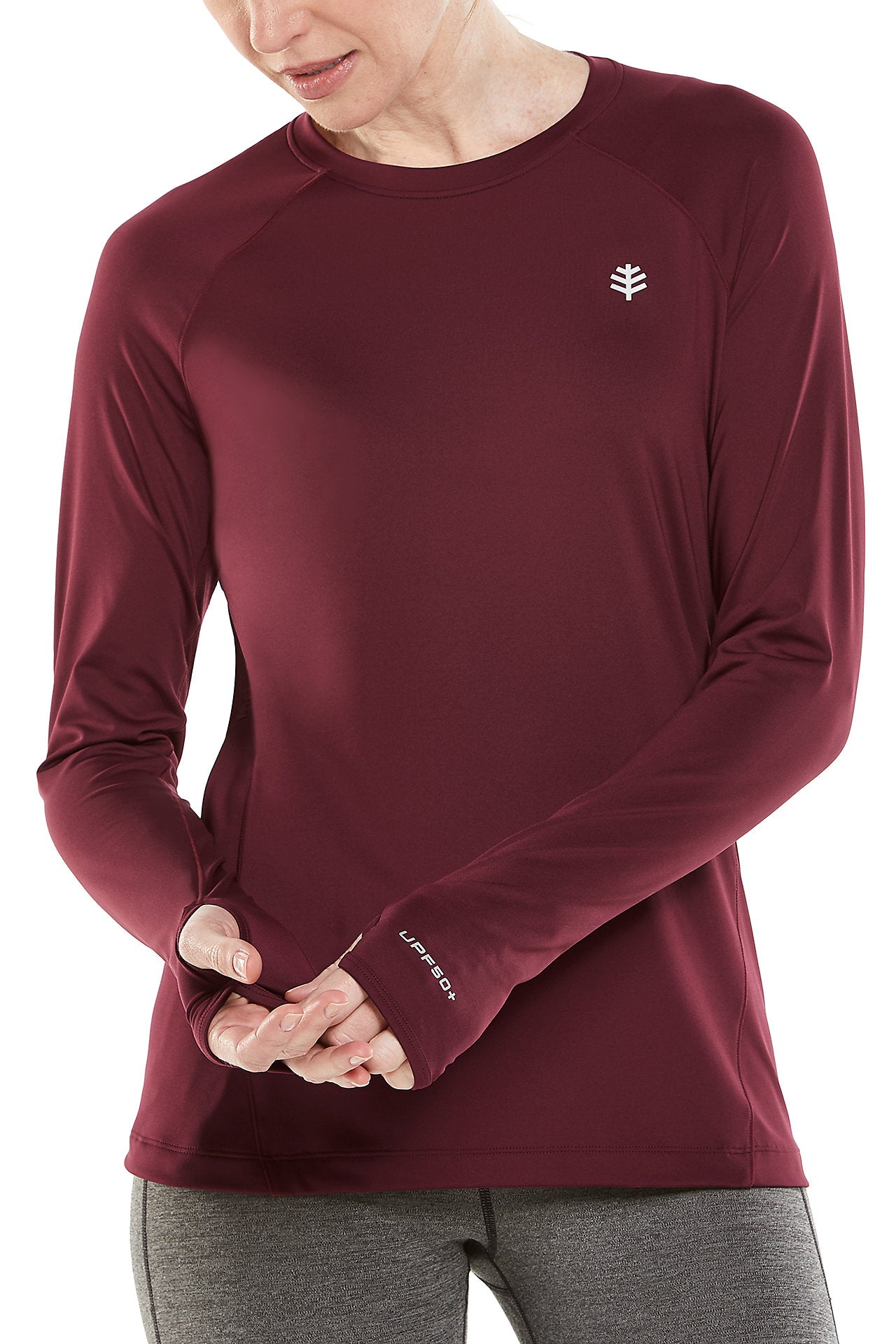 Coolibar Agility Long Sleeve Performance Tee UPF 50 Plus Men's Coolibar Agility Long Sleeve Performance Tee UPF 50 Plus Men's