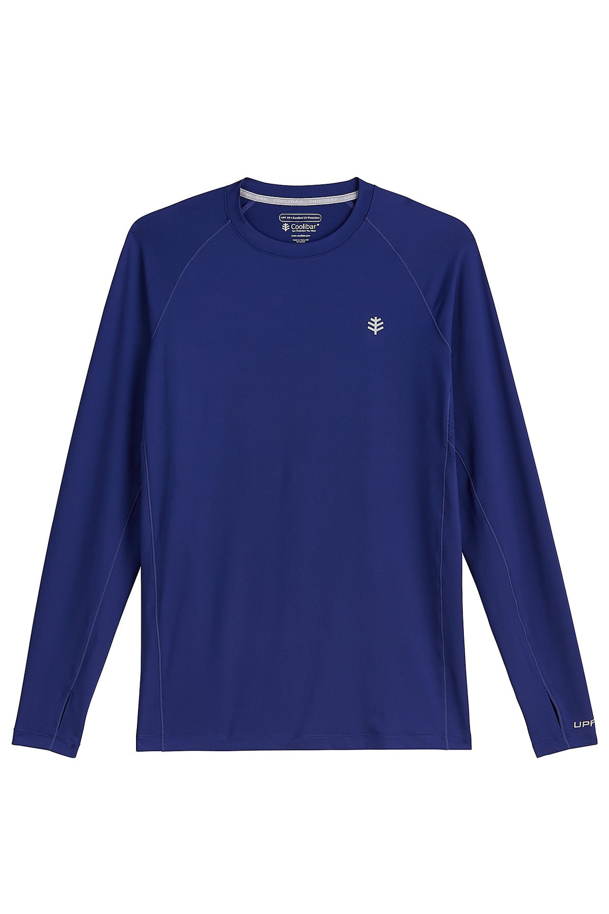 Tee shirt de sport manches longues anti-UV - Bleu foncé