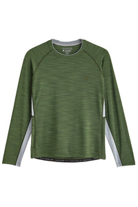 Tee shirt de bain manches longues anti-UV - Olive
